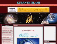 Tablet Screenshot of kuraninislami.tr.gg